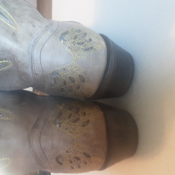 Gypsy Girl By Conkus Ornate Christian Winged Cross Western Boots Sz 7 - Picture 9 of 14